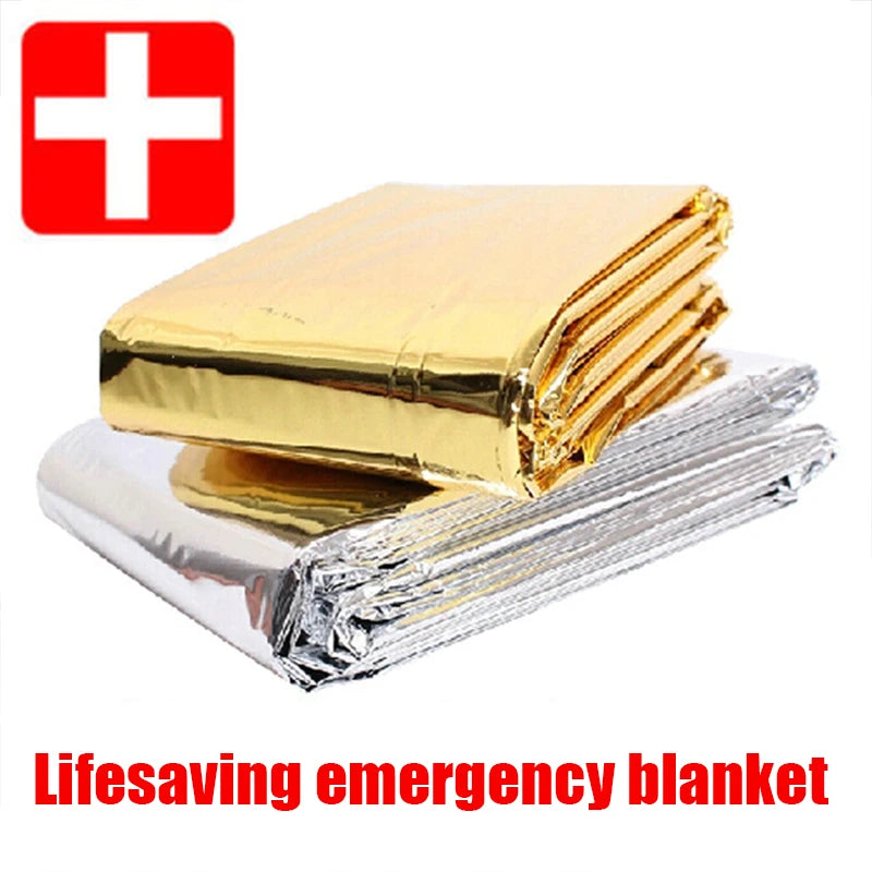 Emergency Thermal Blanket for Survival & First Aid