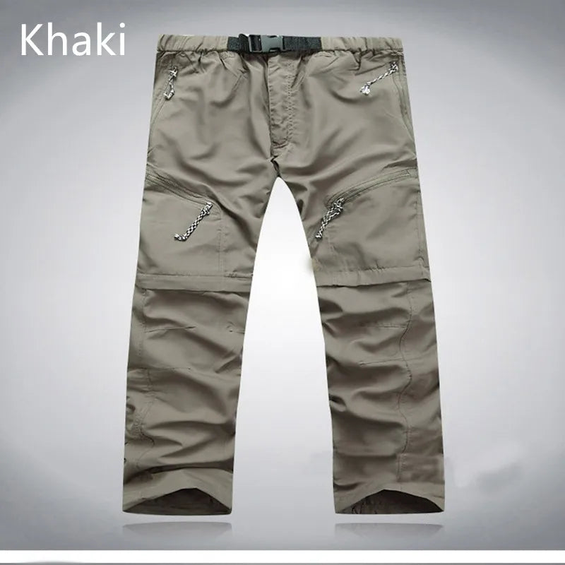 Men's Quick-Dry Convertible Hiking Pants