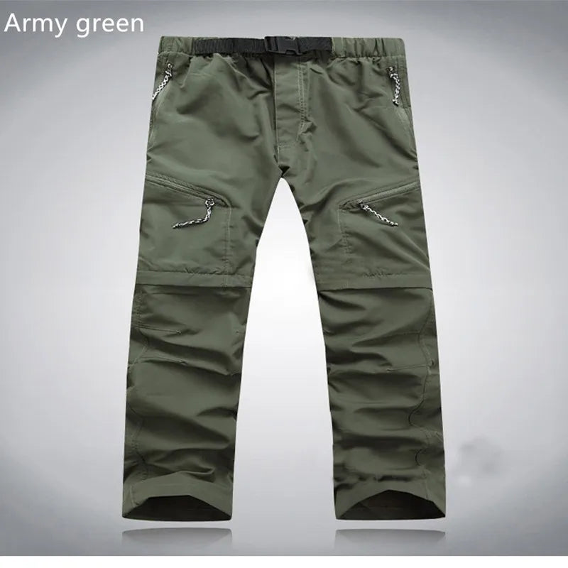 Men's Quick-Dry Convertible Hiking Pants