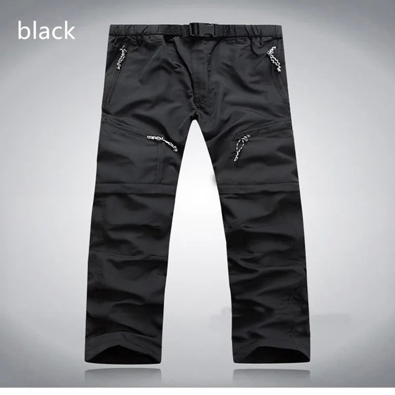Men's Quick-Dry Convertible Hiking Pants