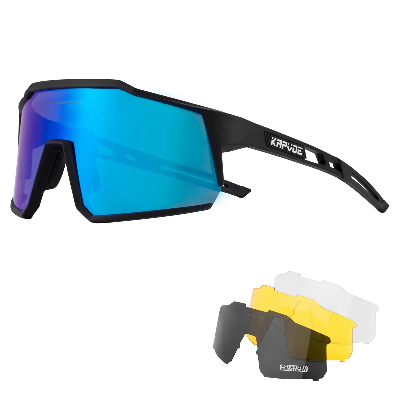 Kapvoe Photochromic Cycling Sunglasses