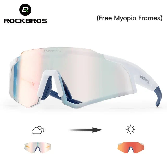 ROCKBROS Photochromic Cycling Sunglasses