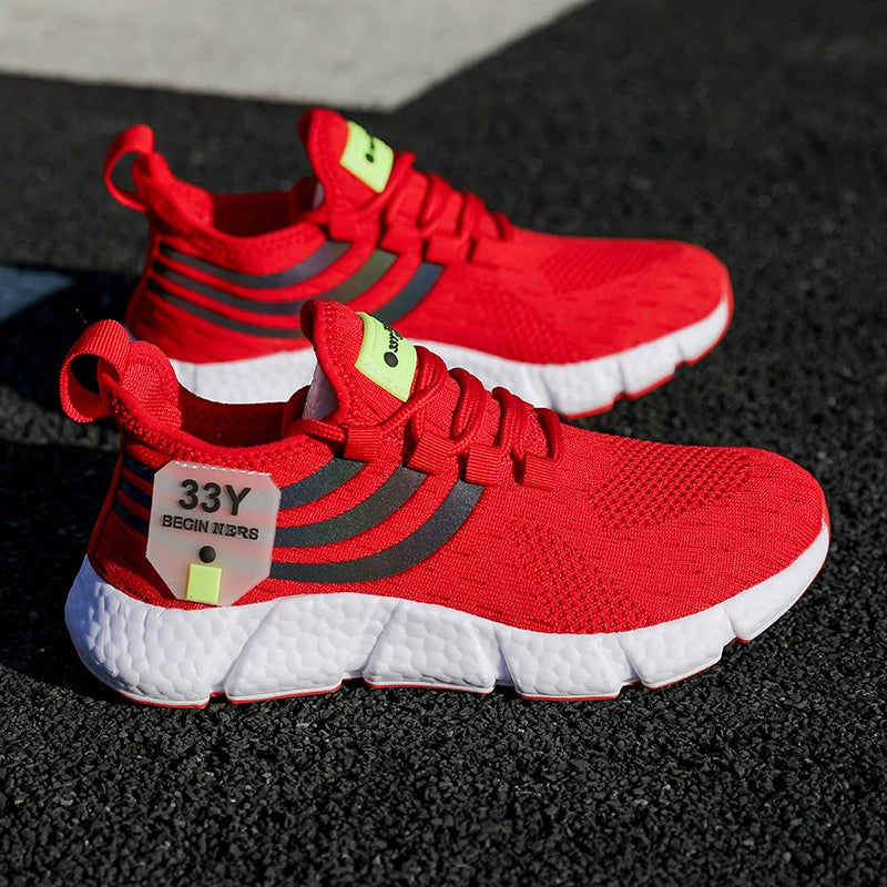 Men’s Sport & Fashion Sneakers – Lightweight, Breathable