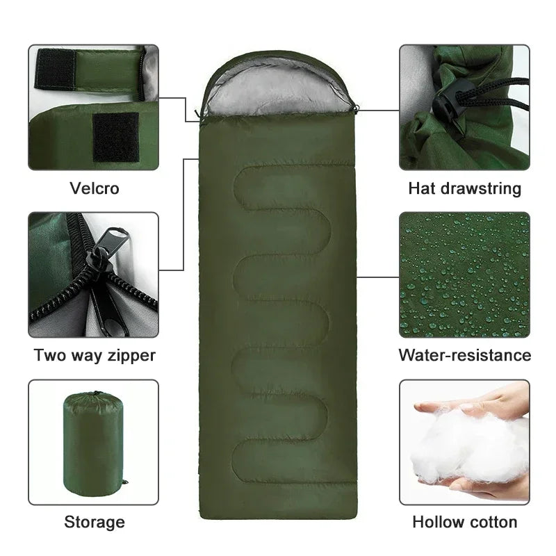 Ultralight 4-Season Waterproof Sleeping Bag