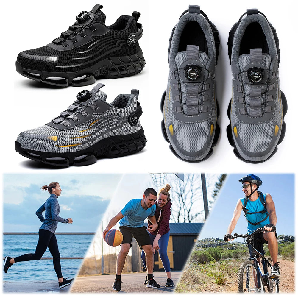Men's Steel Toe Safety Work Shoes