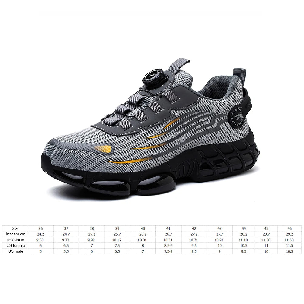 Men's Steel Toe Safety Work Shoes