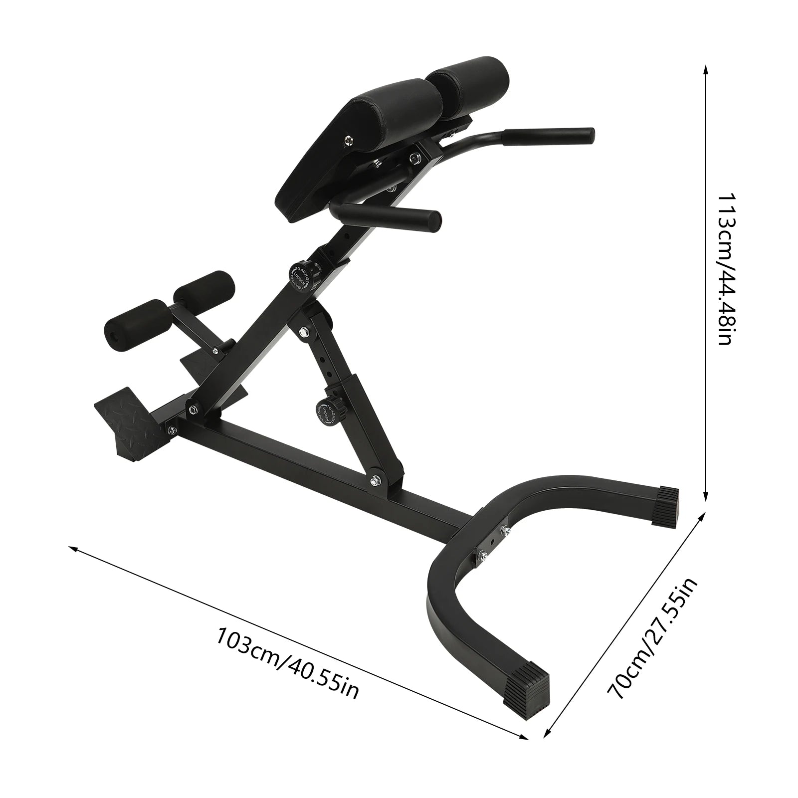 Adjustable Sit-Up Bench & Roman Chair
