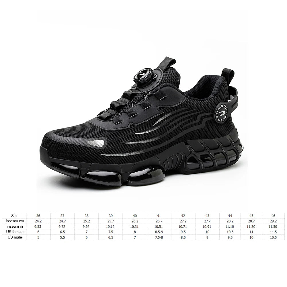 Men's Steel Toe Safety Work Shoes