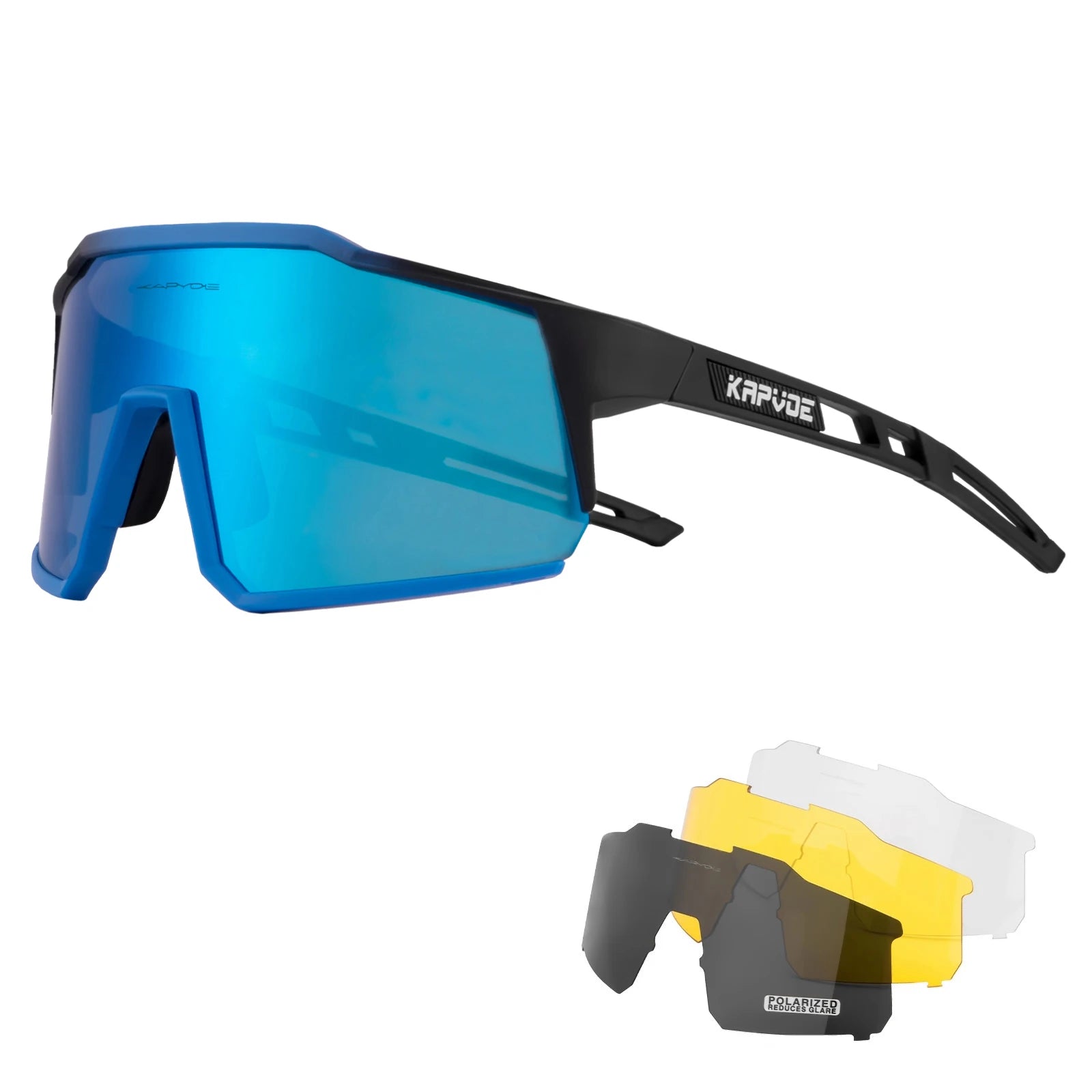 Kapvoe Photochromic Cycling Sunglasses