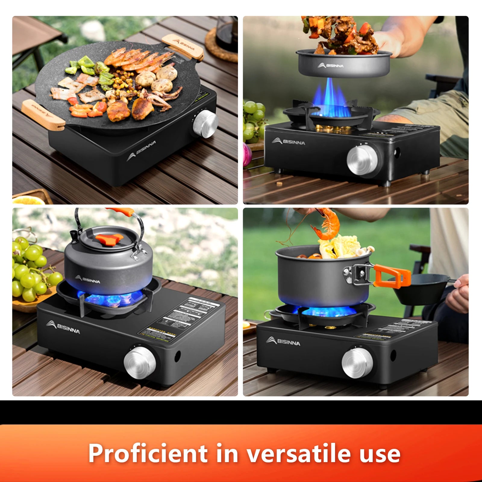 BISINNA 5800W Portable Camping Gas Stove