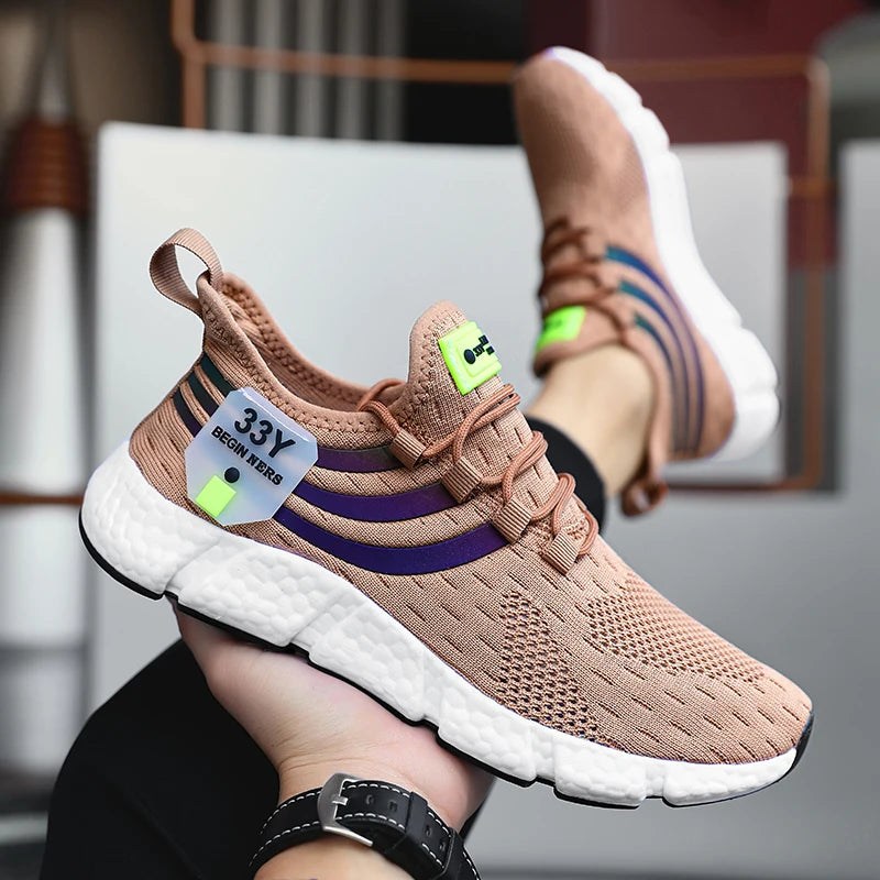 Men’s Sport & Fashion Sneakers – Lightweight, Breathable