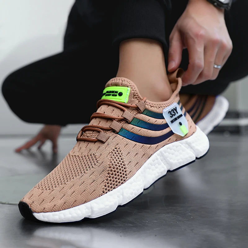 Men’s Sport & Fashion Sneakers – Lightweight, Breathable