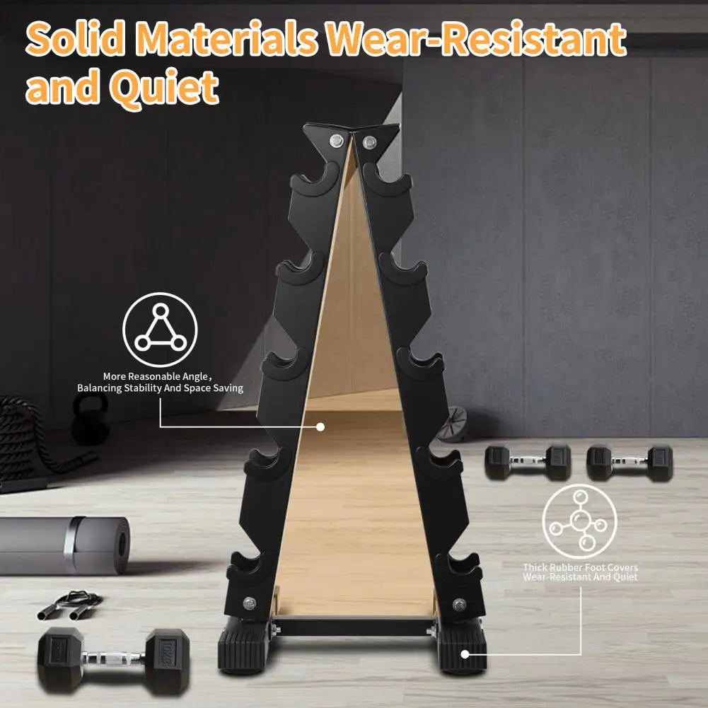 5-Tier Dumbbell Rack Storage Holder